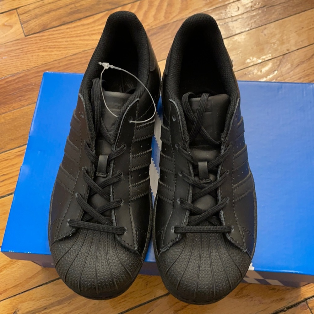 Adidas Superstar C Little Kids Shoes Core Black